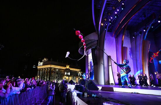 International RUSSIA EXPO forum and exhibition. Opening show of The First in Russia - Land of Opportunities exhibition