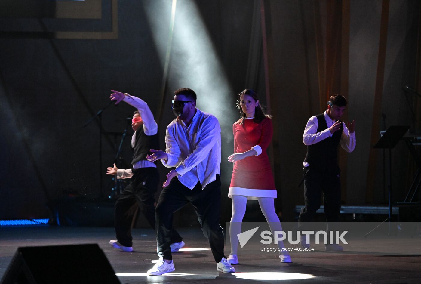 International RUSSIA EXPO forum and exhibition. Opening show of The First in Russia - Land of Opportunities exhibition