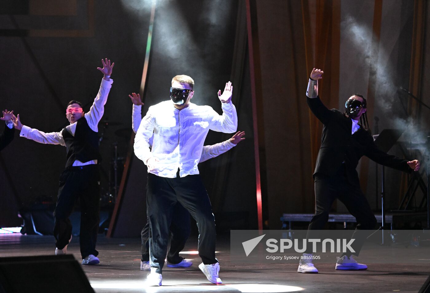 International RUSSIA EXPO forum and exhibition. Opening show of The First in Russia - Land of Opportunities exhibition