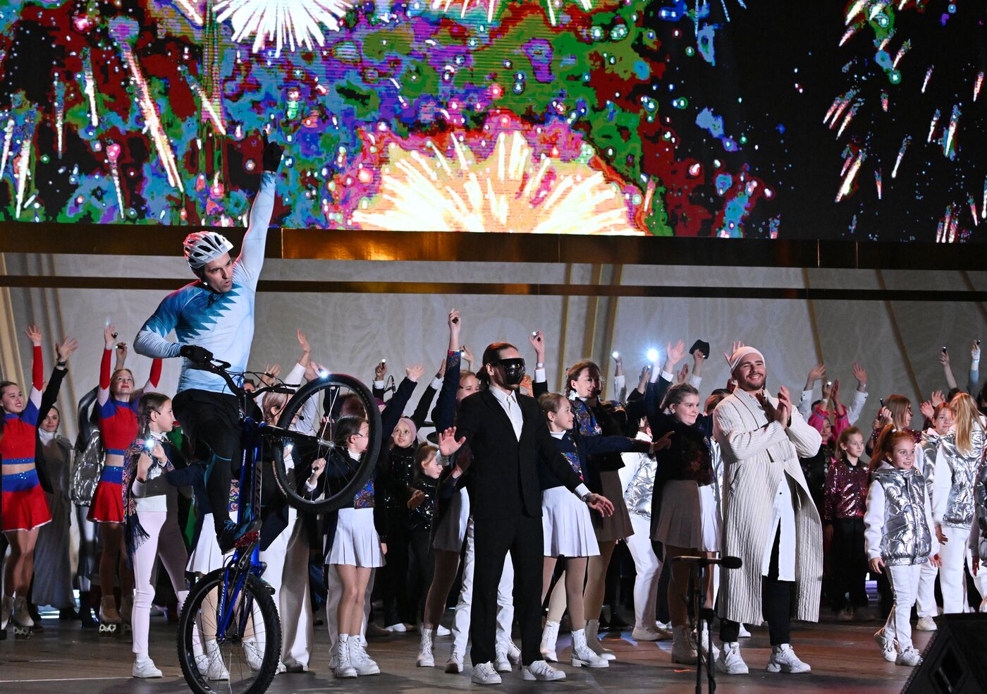 International RUSSIA EXPO forum and exhibition. Opening show of The First in Russia - Land of Opportunities exhibition