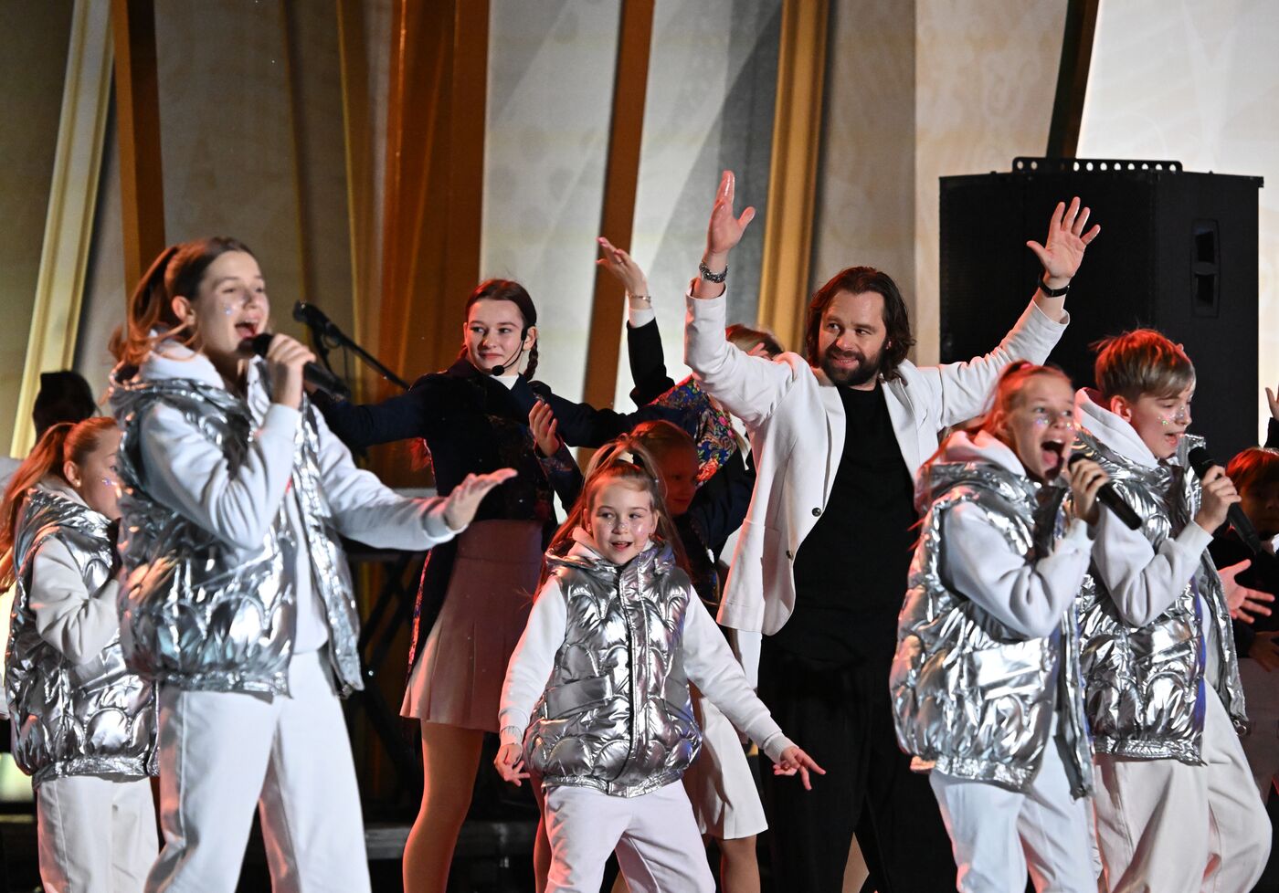 International RUSSIA EXPO forum and exhibition. Opening show of The First in Russia - Land of Opportunities exhibition