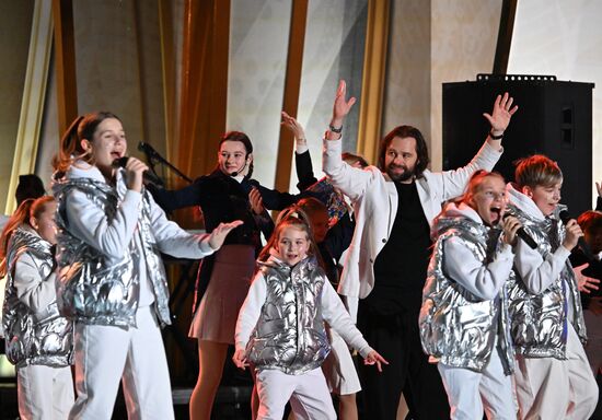 International RUSSIA EXPO forum and exhibition. Opening show of The First in Russia - Land of Opportunities exhibition