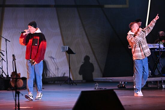 International RUSSIA EXPO forum and exhibition. Opening show of The First in Russia - Land of Opportunities exhibition