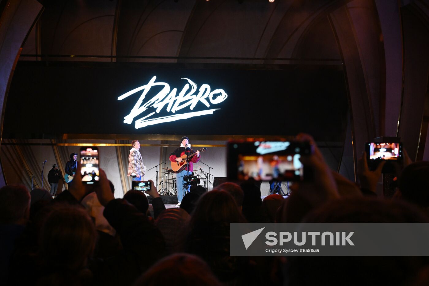 International RUSSIA EXPO forum and exhibition. Opening show of The First in Russia - Land of Opportunities exhibition