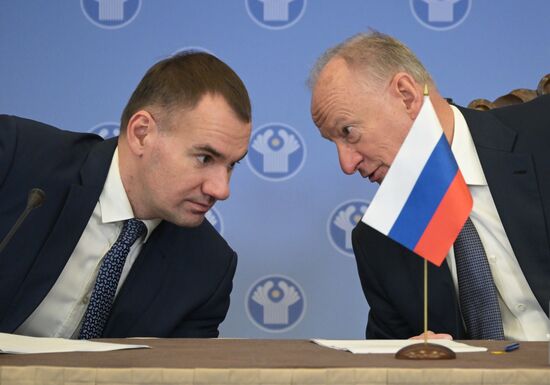 Russia CIS Security Council Secretaries