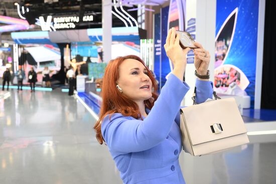 International RUSSIA EXPO forum and exhibition. Meeting with deputies