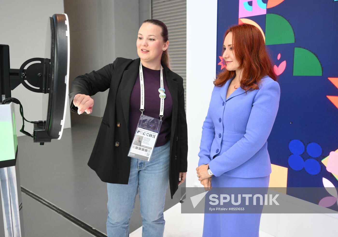 International RUSSIA EXPO forum and exhibition. Meeting with deputies