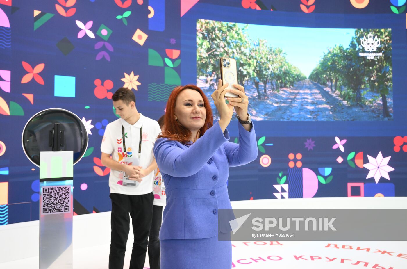 International RUSSIA EXPO forum and exhibition. Meeting with deputies