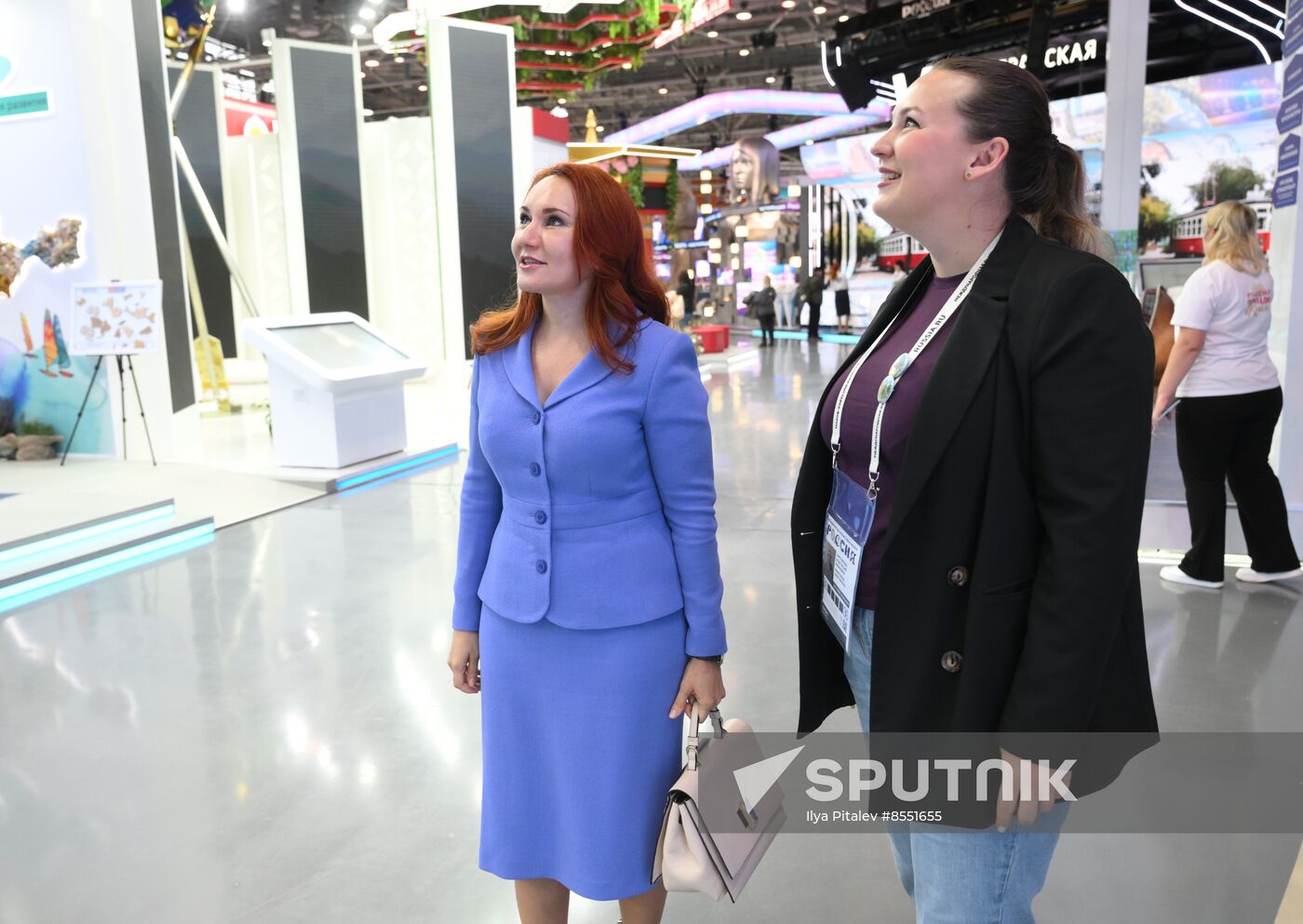 International RUSSIA EXPO forum and exhibition. Meeting with deputies