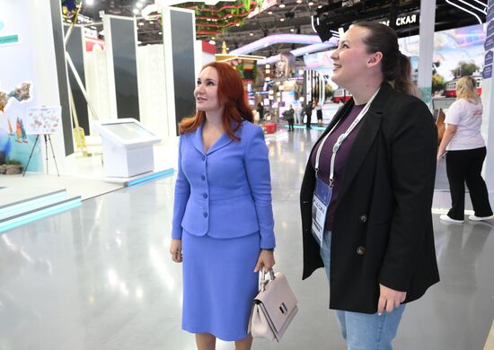 International RUSSIA EXPO forum and exhibition. Meeting with deputies