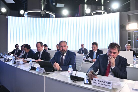 International RUSSIA EXPO forum and exhibition. Meeting of Federal Center for Gas Infrastructure Development