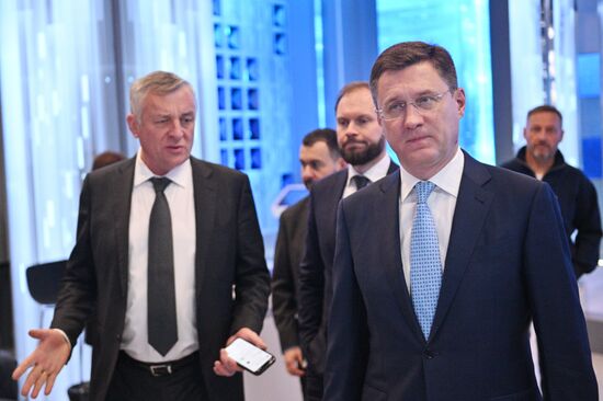 International RUSSIA EXPO forum and exhibition. Meeting of Federal Center for Gas Infrastructure Development