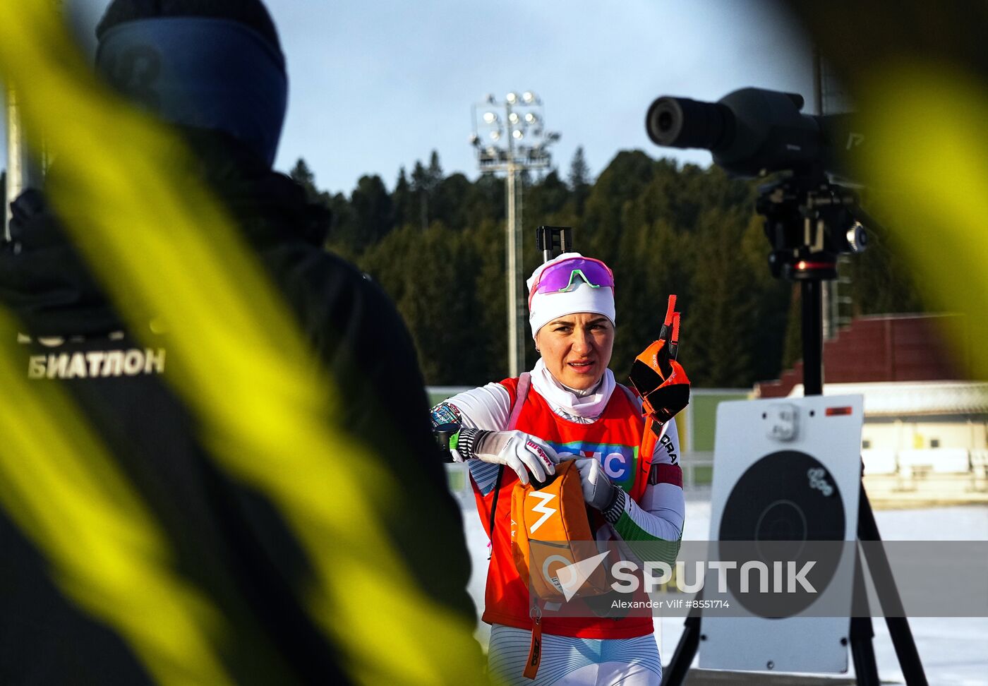 Russia Biathlon Preseason Training