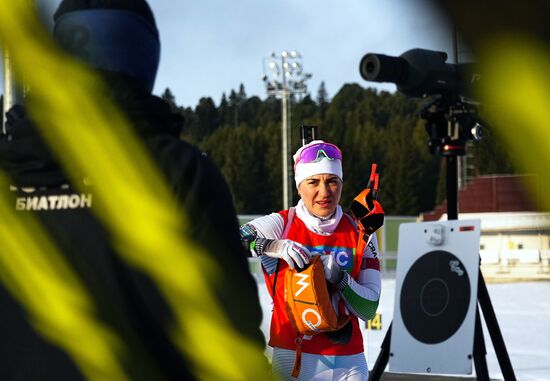 Russia Biathlon Preseason Training