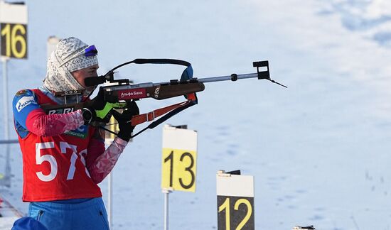 Russia Biathlon Preseason Training