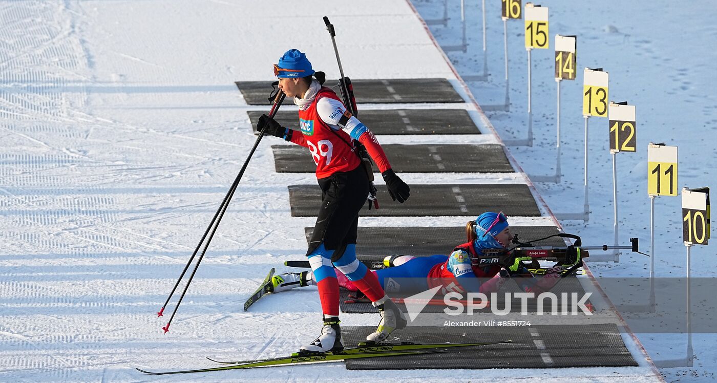 Russia Biathlon Preseason Training