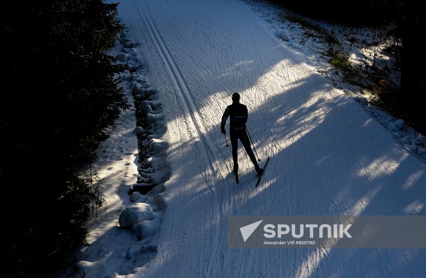 Russia Biathlon Preseason Training