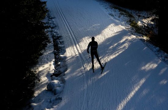 Russia Biathlon Preseason Training