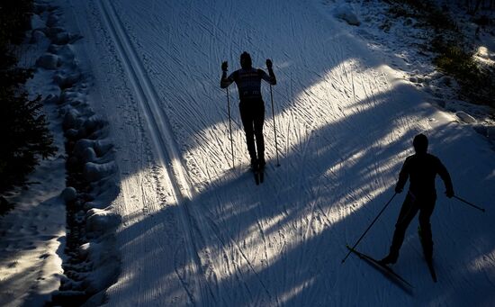 Russia Biathlon Preseason Training