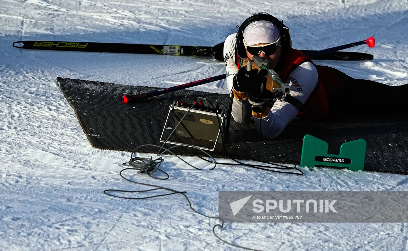 Russia Biathlon Preseason Training