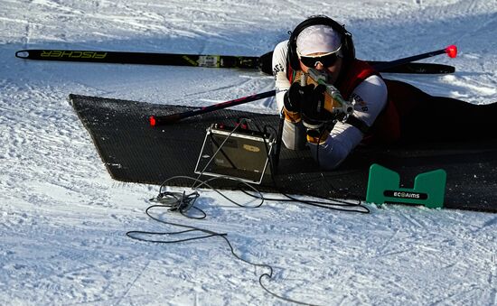 Russia Biathlon Preseason Training