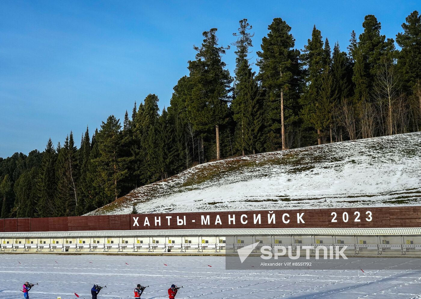 Russia Biathlon Preseason Training