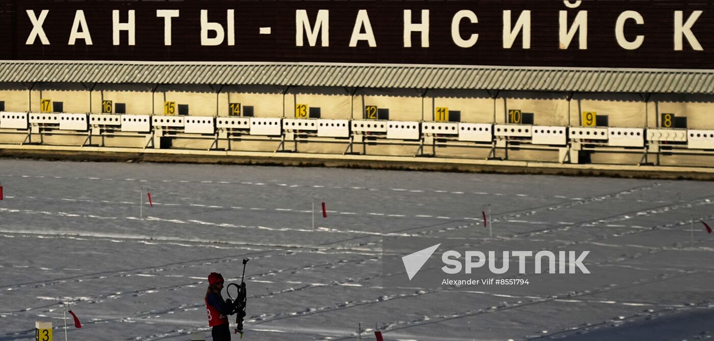 Russia Biathlon Preseason Training