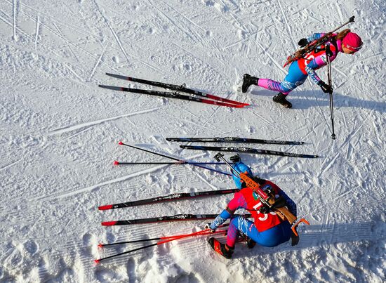 Russia Biathlon Preseason Training