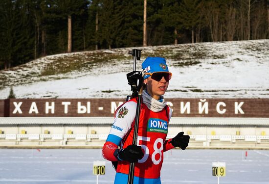 Russia Biathlon Preseason Training