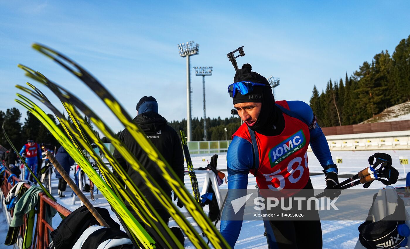 Russia Biathlon Preseason Training