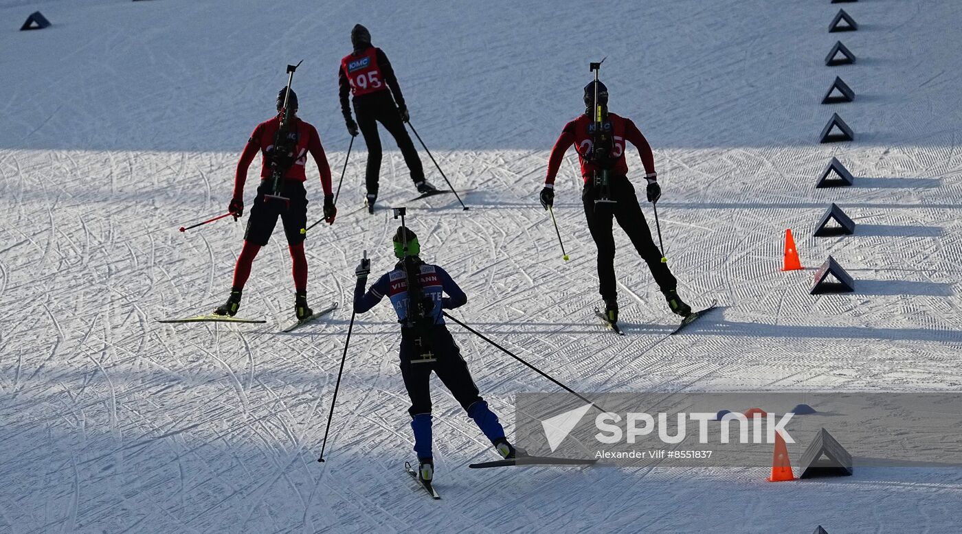 Russia Biathlon Preseason Training