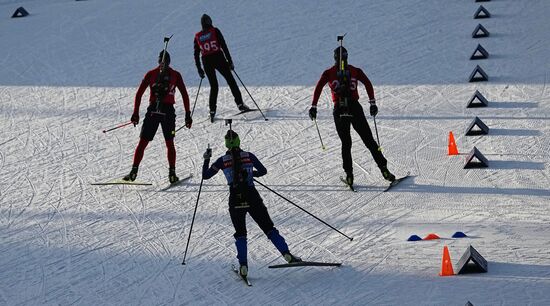 Russia Biathlon Preseason Training