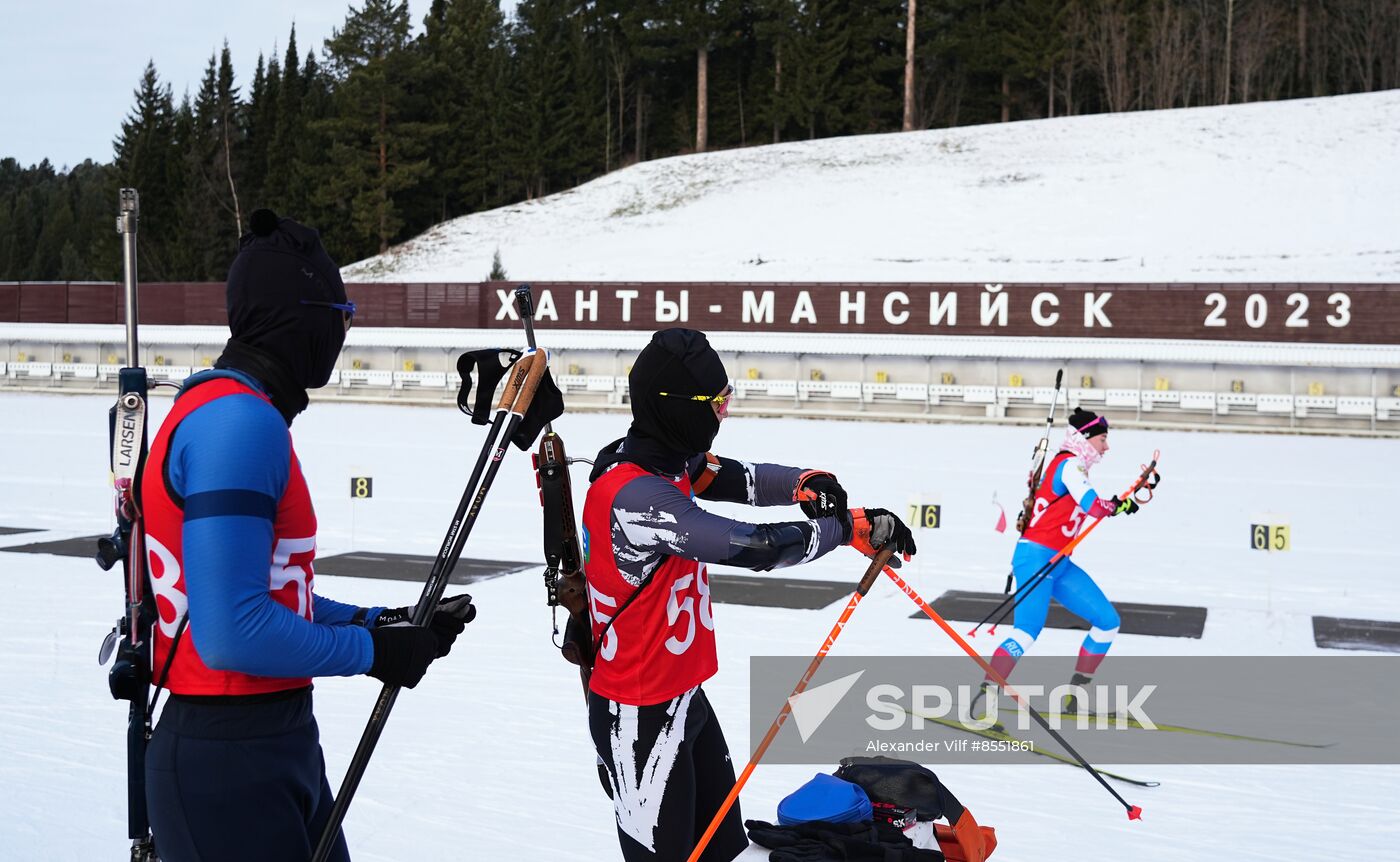 Russia Biathlon Preseason Training