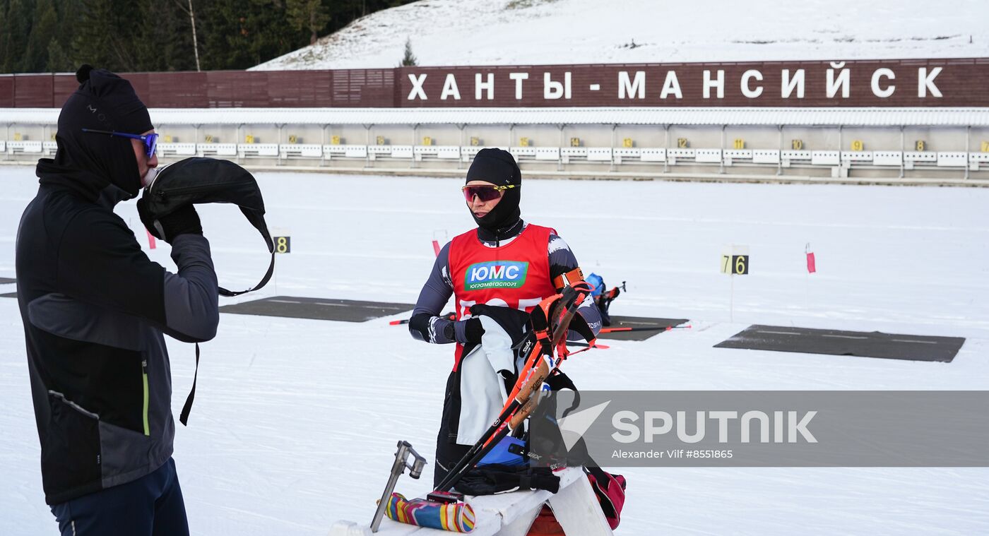 Russia Biathlon Preseason Training