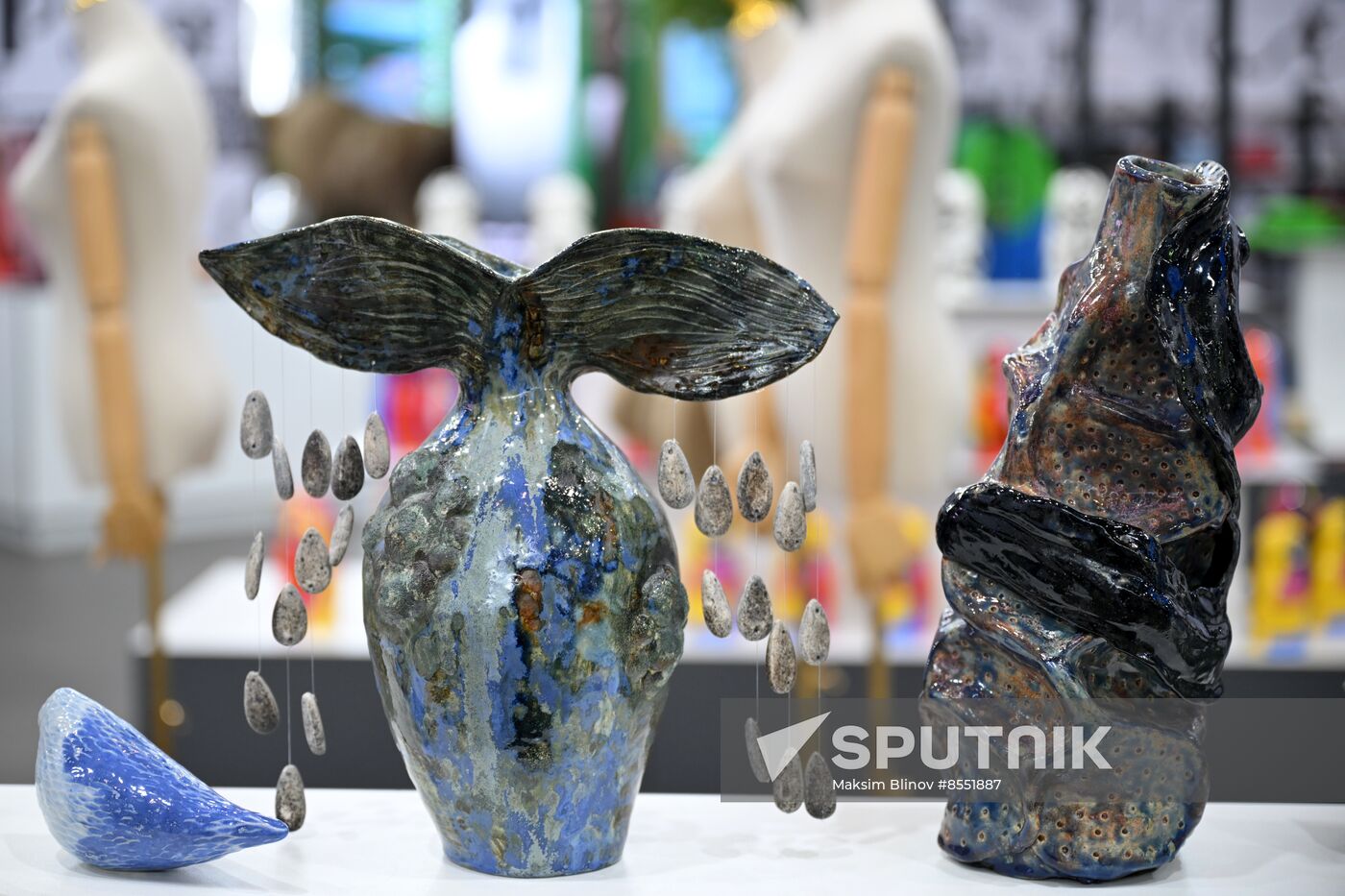 International RUSSIA EXPO forum and exhibition. Preparation for department store opening