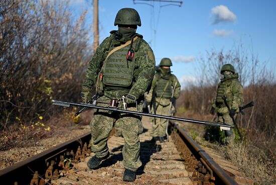 Russia Ukraine Military Operation Armored Train