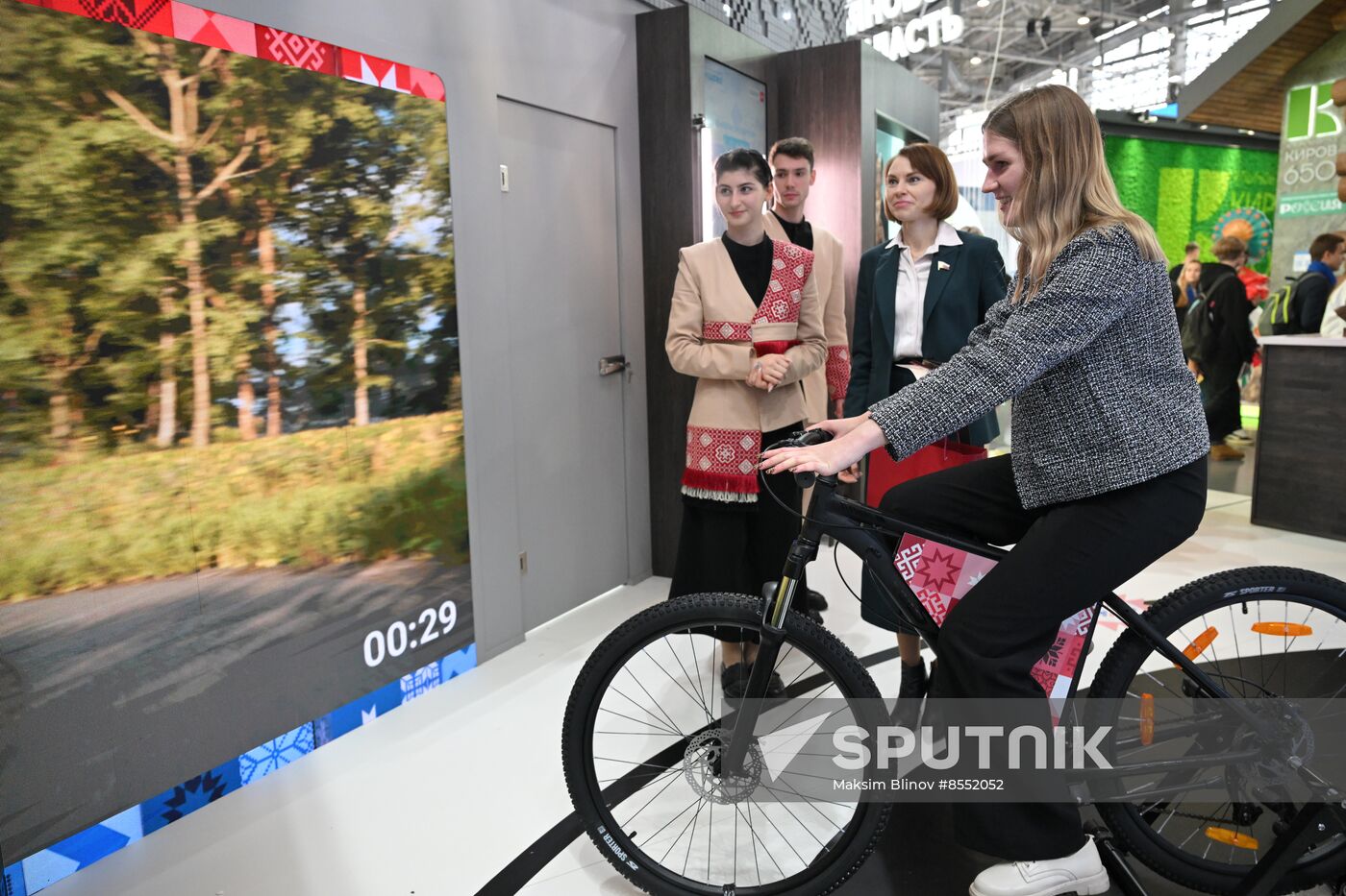 International RUSSIA EXPO forum and exhibition. Meeting with deputies