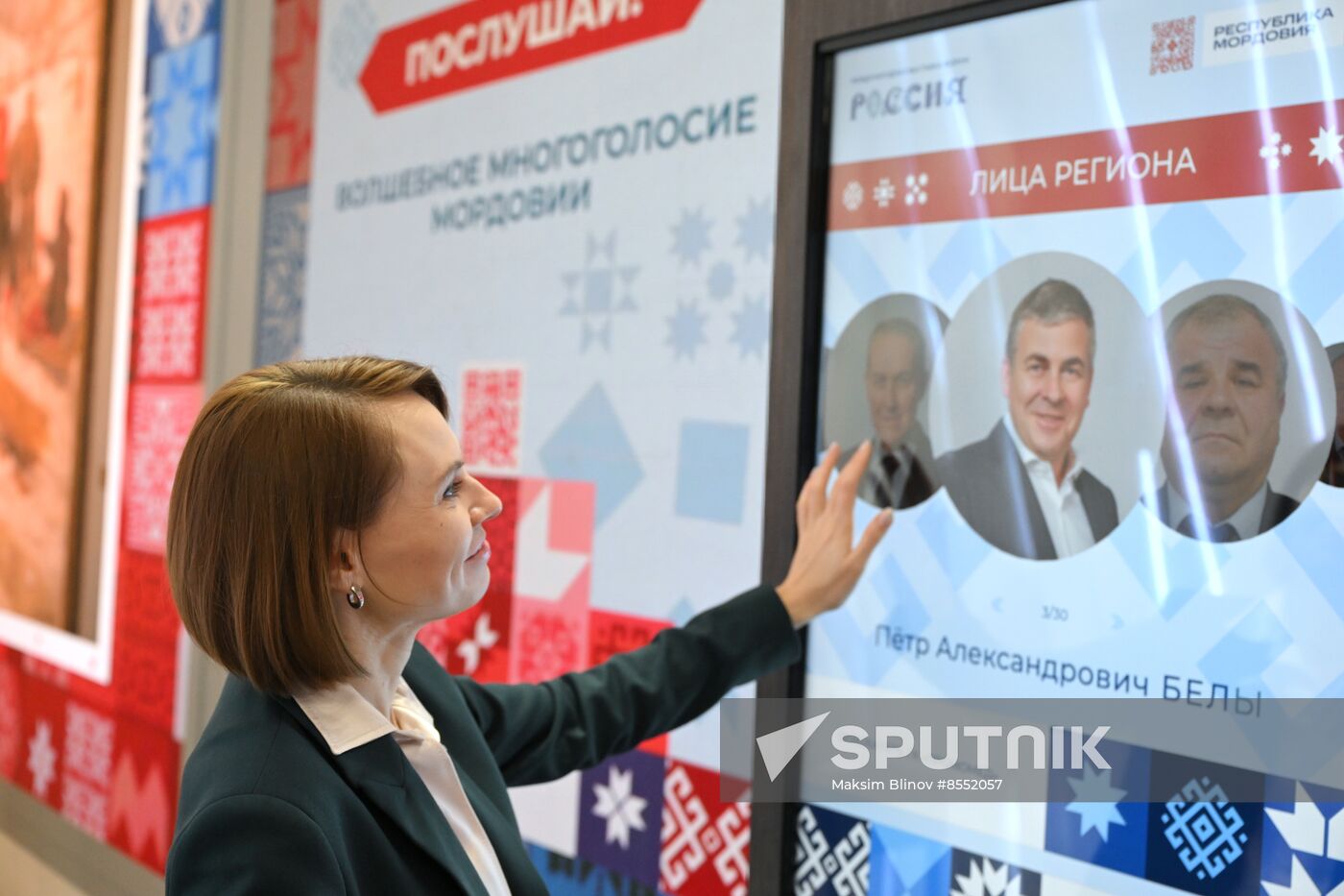 International RUSSIA EXPO forum and exhibition. Meeting with deputies