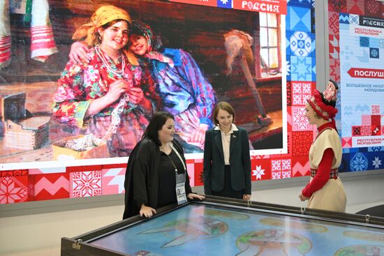 International RUSSIA EXPO forum and exhibition. Meeting with deputies