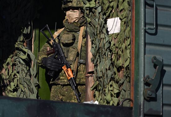 Russia Ukraine Military Operation Armored Train