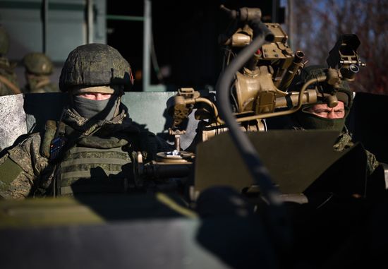 Russia Ukraine Military Operation Armored Train