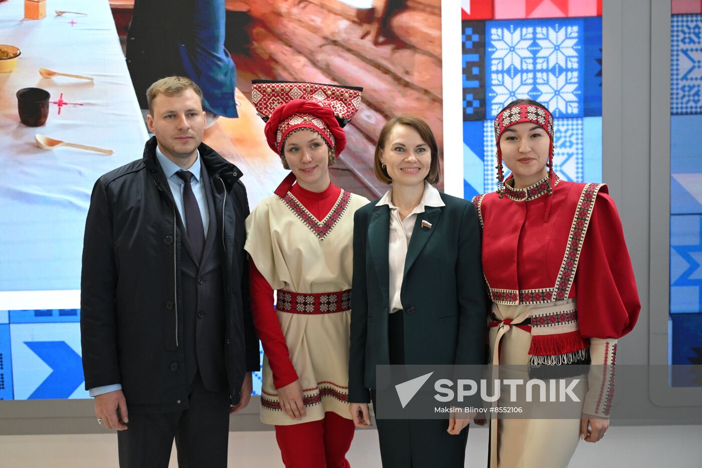 International RUSSIA EXPO forum and exhibition. Meeting with deputies