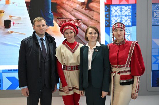 International RUSSIA EXPO forum and exhibition. Meeting with deputies