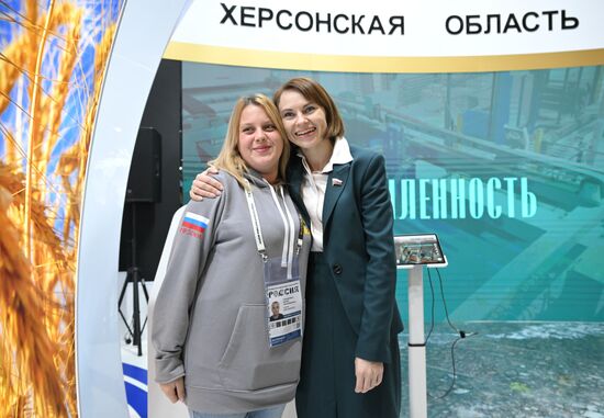 International RUSSIA EXPO forum and exhibition. Meeting with deputies