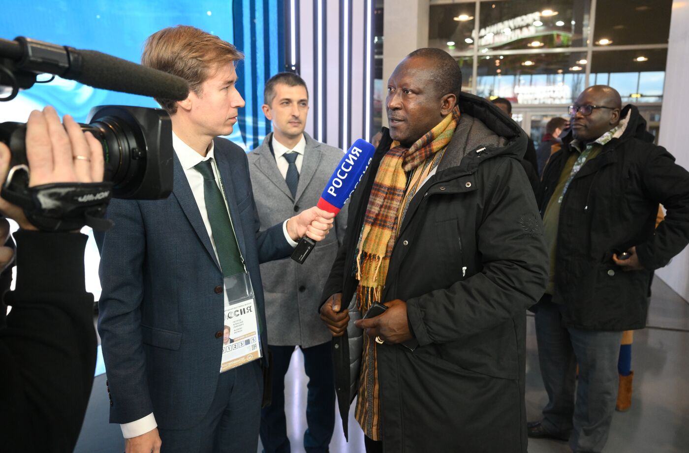 International RUSSIA EXPO Forum and Exhibition. Burkina-Faso delegation