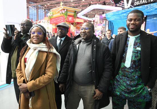 International RUSSIA EXPO Forum and Exhibition. Burkina-Faso delegation