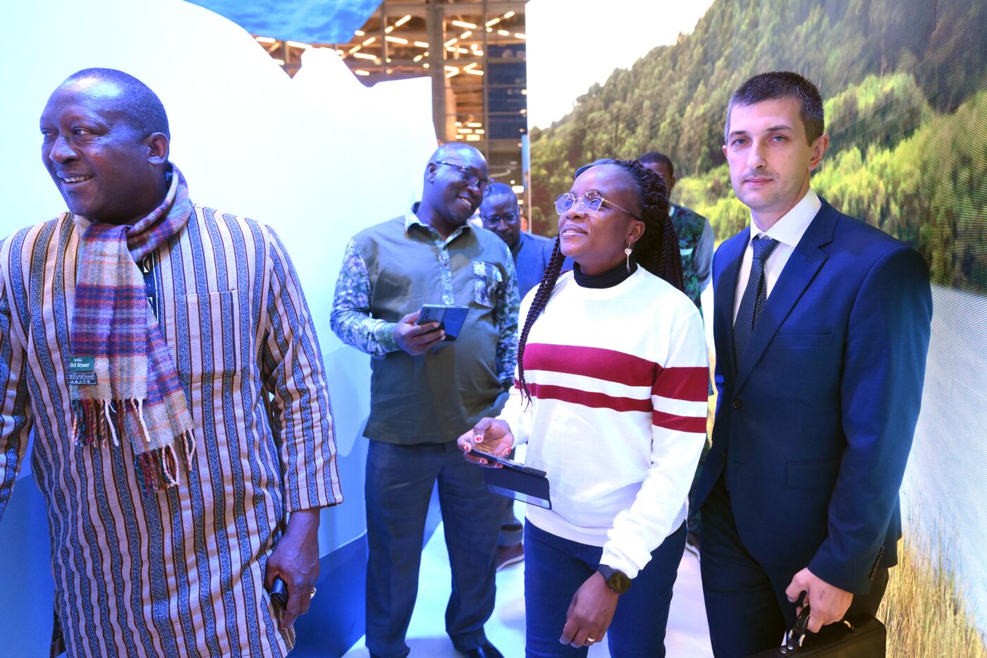 International RUSSIA EXPO Forum and Exhibition. Burkina-Faso delegation