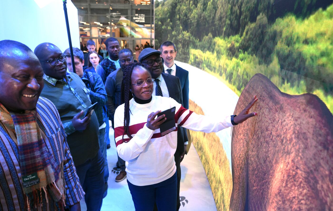 International RUSSIA EXPO Forum and Exhibition. Burkina-Faso delegation