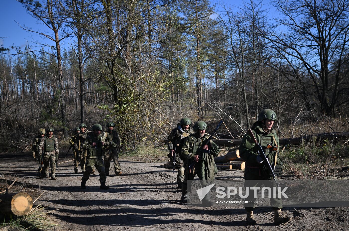 Russia Ukraine Military Operation Troops Training