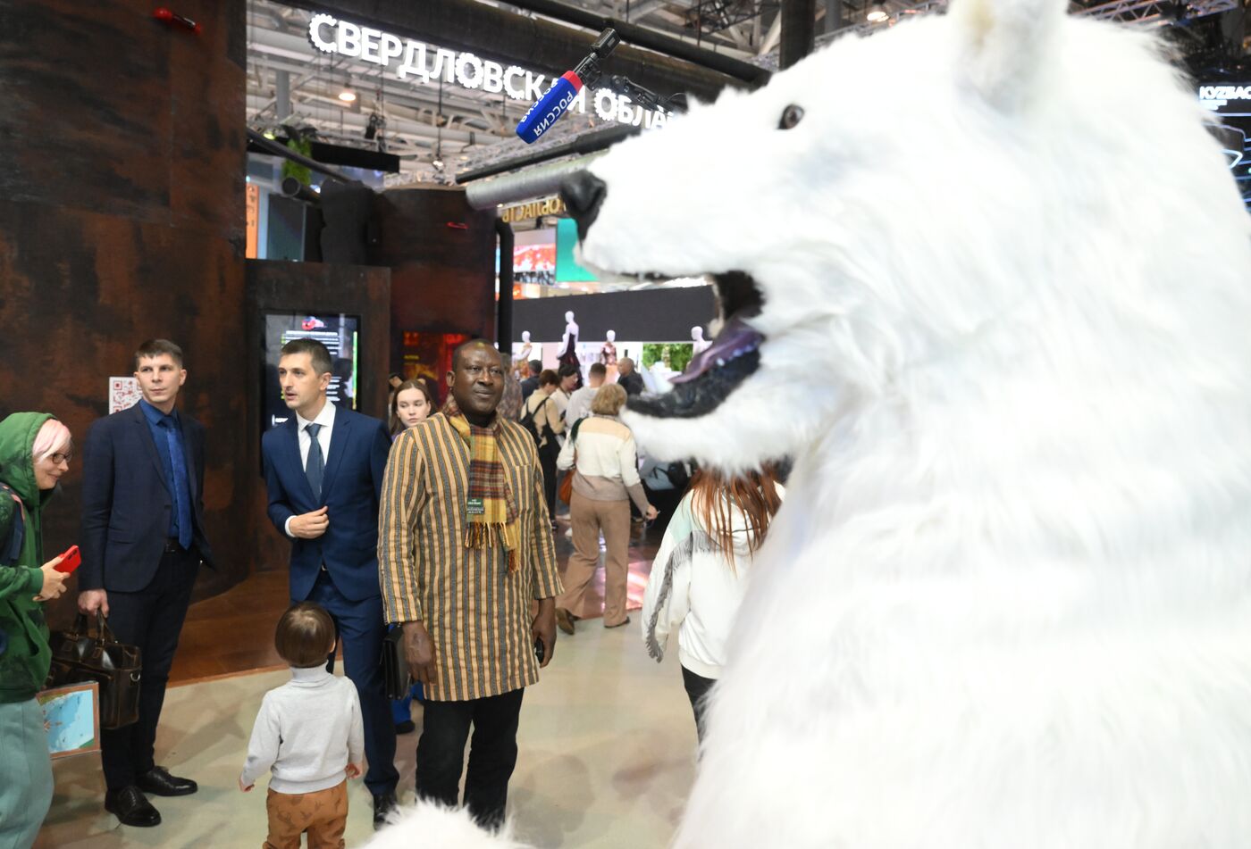 International RUSSIA EXPO Forum and Exhibition. Burkina-Faso delegation